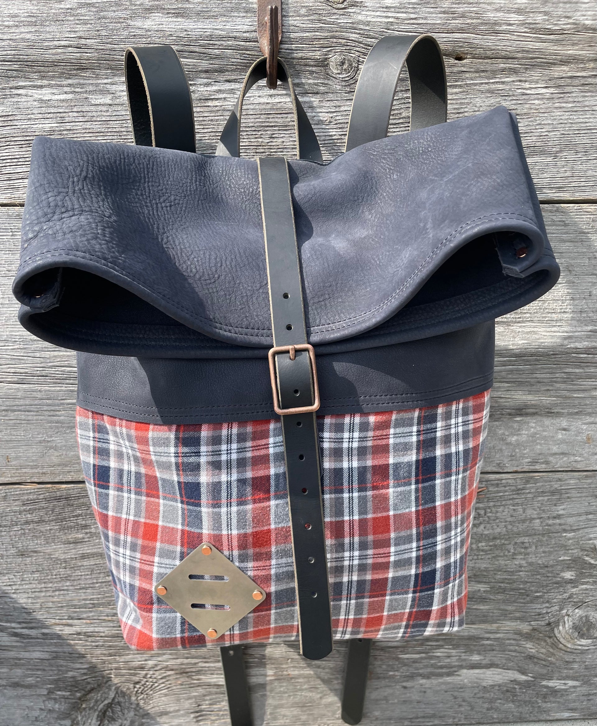 Frontier Rucksack American Plaid – Wright Industries